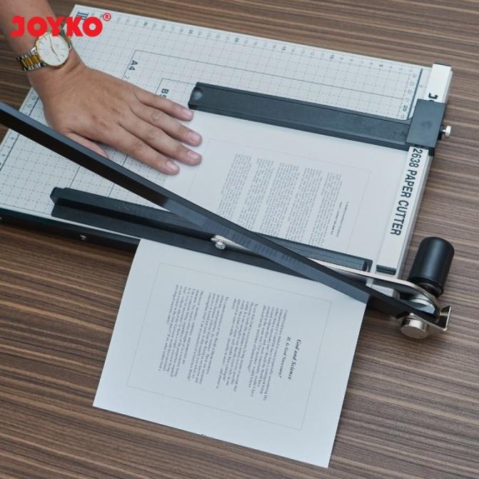 

Murah Joyko Paper Cutter F4 Pc- 2638 - Alat Potong Kertas Ukuran F4 Gilaa!!!
