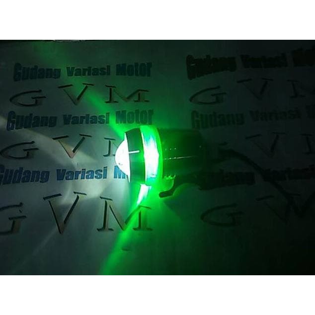 AKSESORIS MOTOR LAMPU SOROT U3 SILVER RING