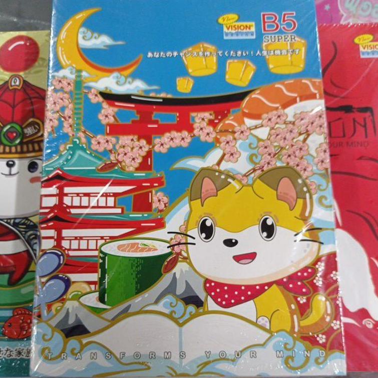 

(M8Z8) [1 pak] buku tulis campus 42 lembar isi 10 buku/ vision B5 big boss 36 isi 6 buku //Stock@baru
