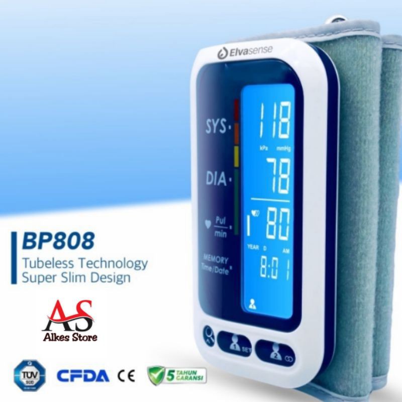 Tensimeter Digital Elvasense BP808  Tensimeter Elvansense