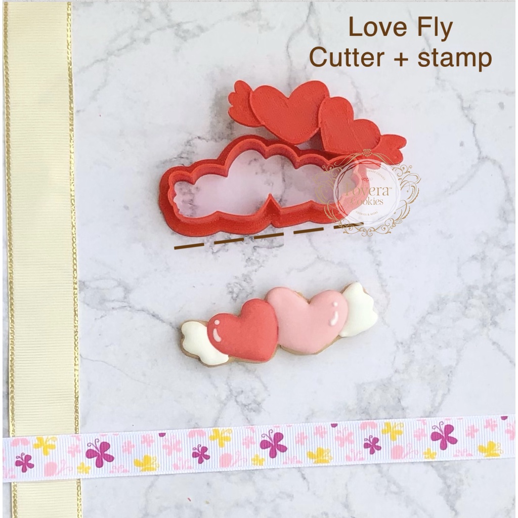 Love Fly Cookie Cutter