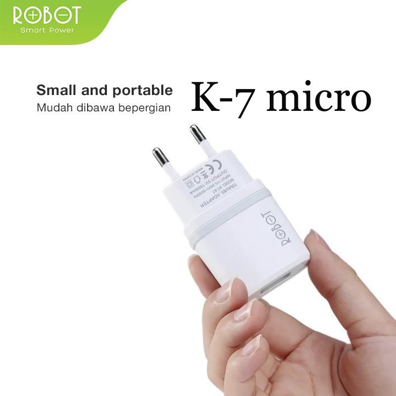 NEW~Robot RT-K7 / RTK7 Quick Charge 5V/1A &amp; RT-K9 / RTK9 Charger 2.1A Dual Port Output + micro-usb