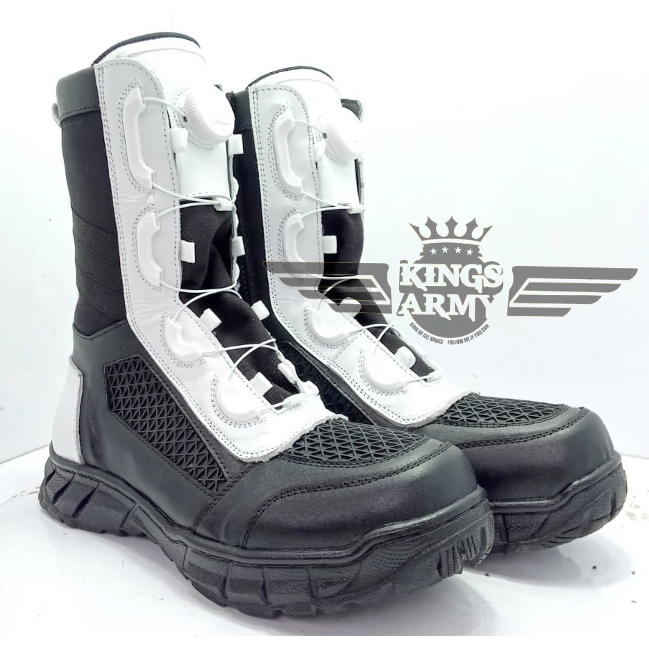 Sepatu PDL Provost Tali Putar Kings Army KA-023PROVOST pOLRI