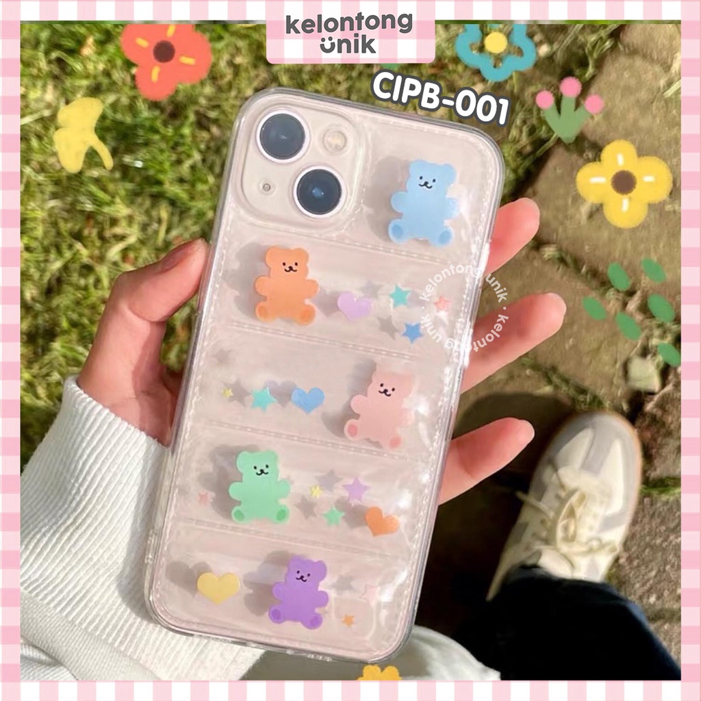 For iPhone - Puffy Gummy Bear Case/ Jacket Air Pillow Case