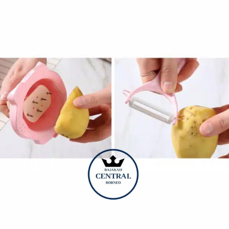 DIJAMIN TERMURAH !!12 IN 1 PARUTAN / PEELER / PEMOTONG / PEMARUT / PENYARING SERBAGUNA READY 3 WARNA