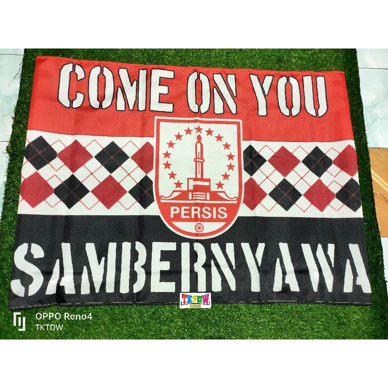 BENDERA PERSIS SOLO 120X80 CM READY STOK BANYAK SIAP KIRIM ( KOTAK )