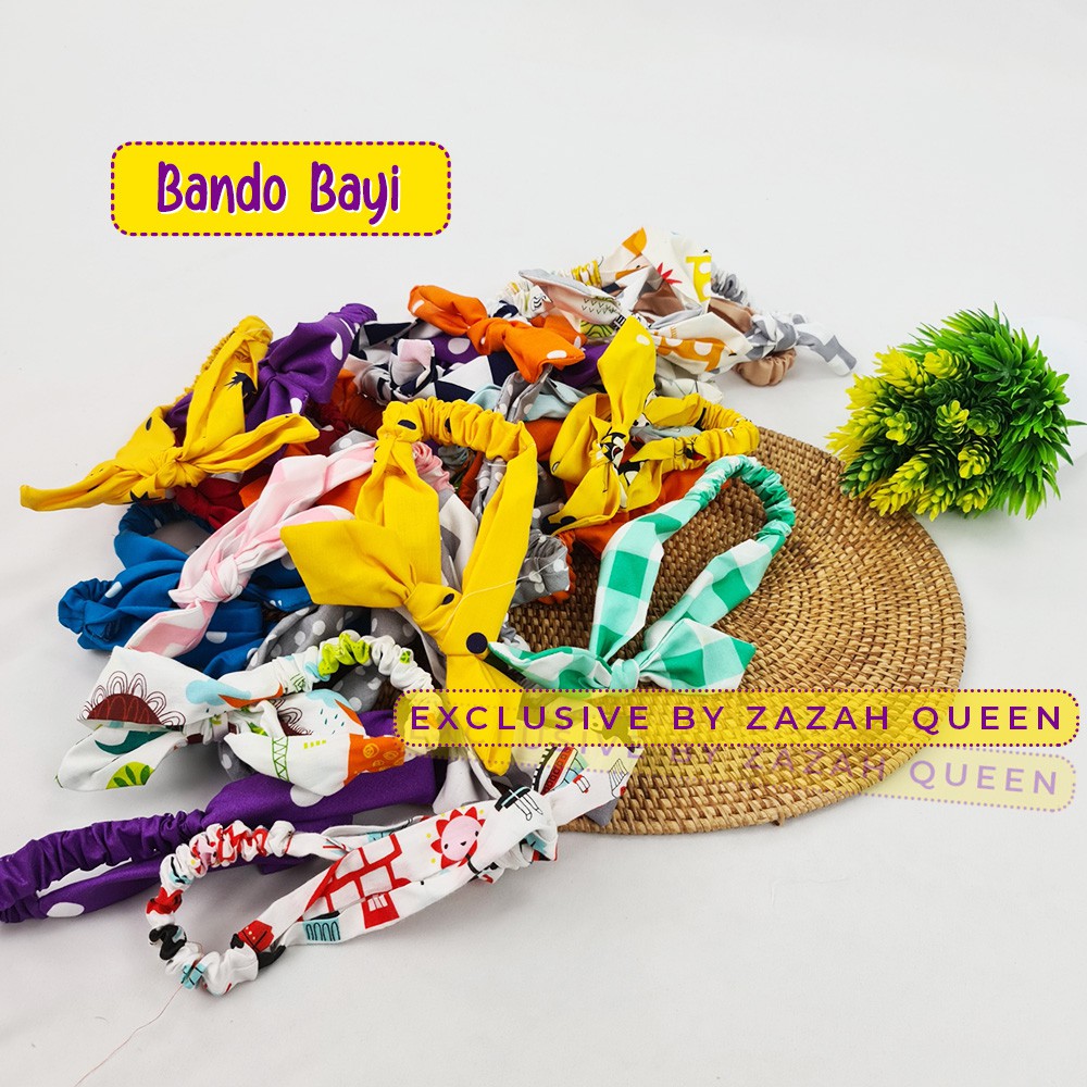 Bandana Anak /  Bandana Bayi / Bando Bayi / Headband Baby Girl