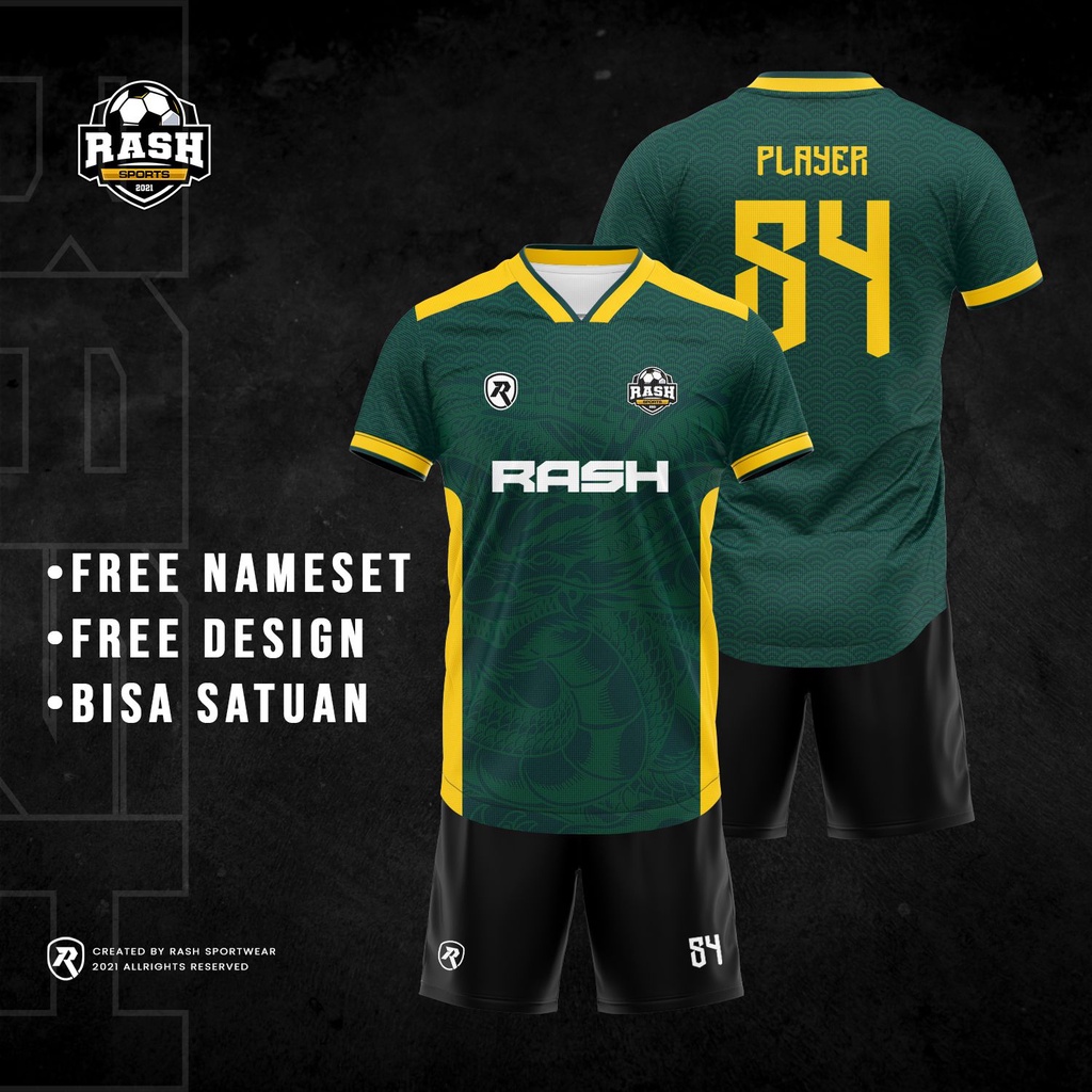 Setelan Stelan Atasan Kaos Baju Jersey Futsal Bola Olahraga Roadbike Gaming Running Gowes ff ml manc