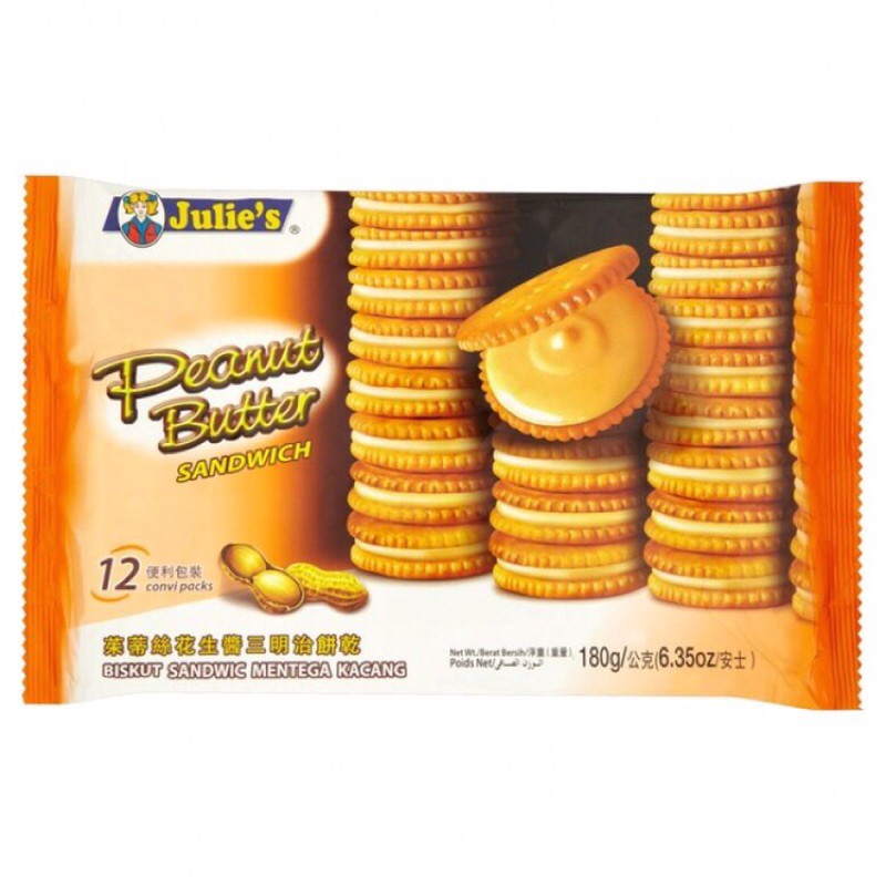 

Julies Peanut Butter Sandwich 135 Gr