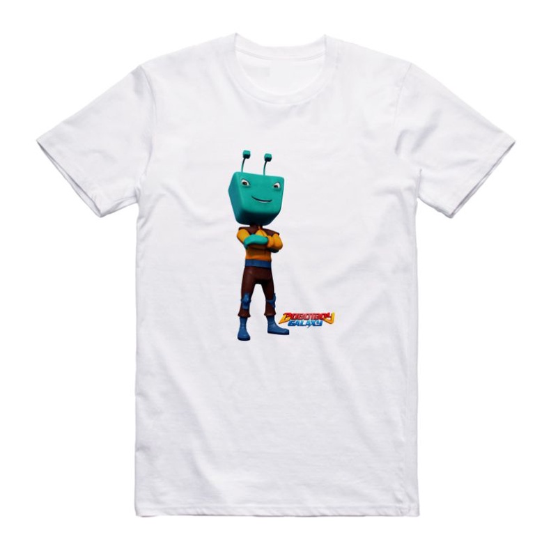 Kaos Anak Boboiboy Galaxy Adudu Free Nama