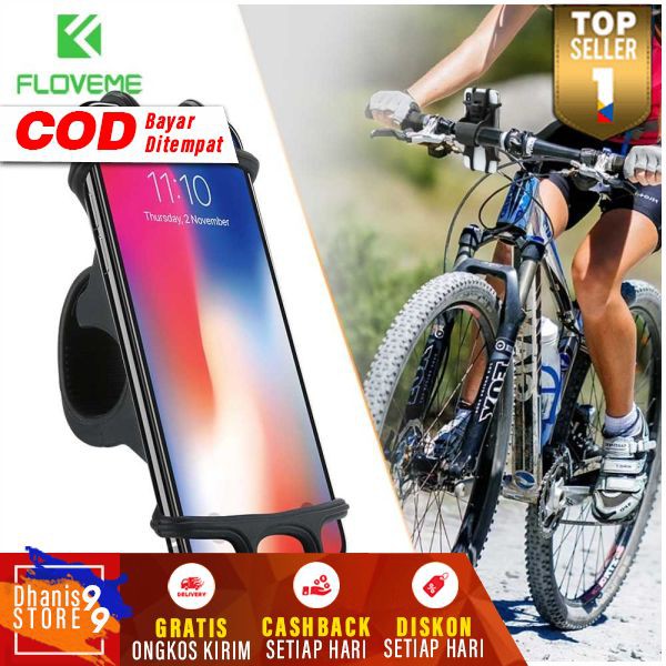 Holder Smartphone Stang Sepeda Universal Bicycle Stand Handphone Murah Stan HP Perlengkapan Outdoor