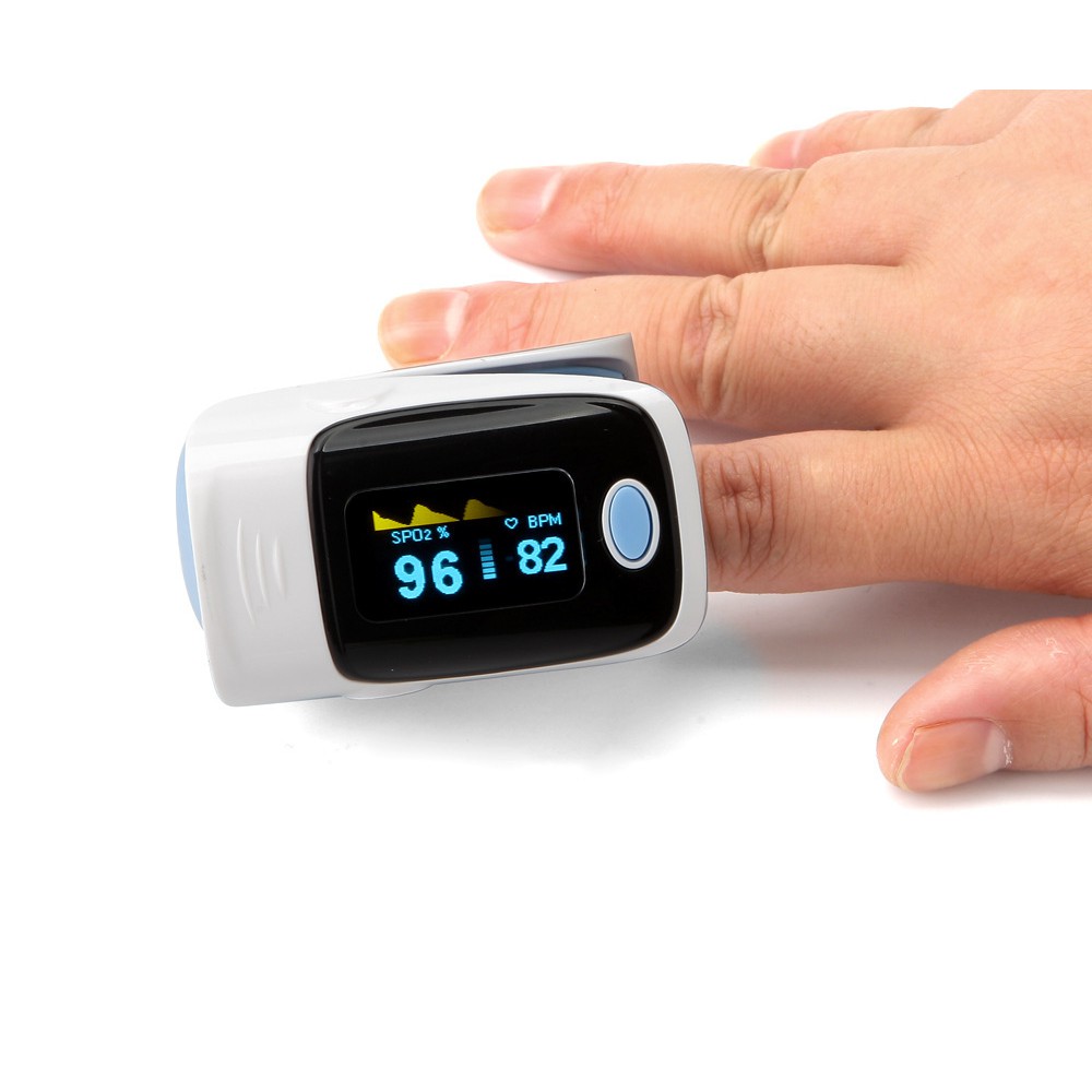 FINGERTIP PULSE OXYMETER OXIMETER OLED DISPLAY PENGUKUR KADAR OKSIGEN OXYGEN DARAH JANTUNG