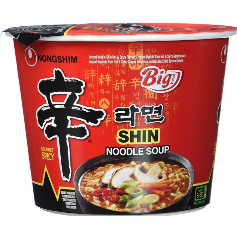 

Nongshim Big Shin Noodle Soup 114Gram