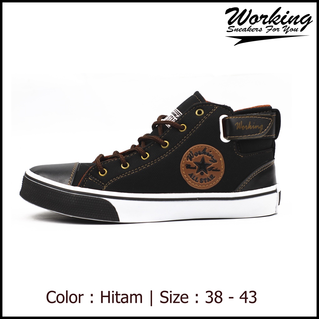 Sepatu Pria Boot Working Converse // Sepatu Sneakers Kasual