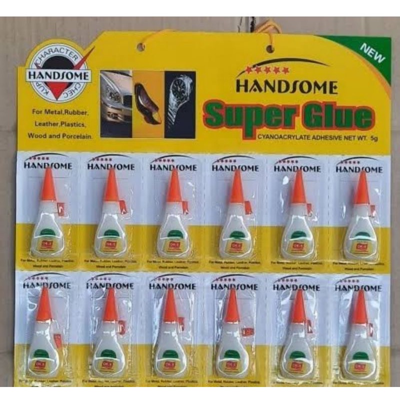 Grosir  Lem Super Glue Botol Isi 12 Pcs(satu lusin)