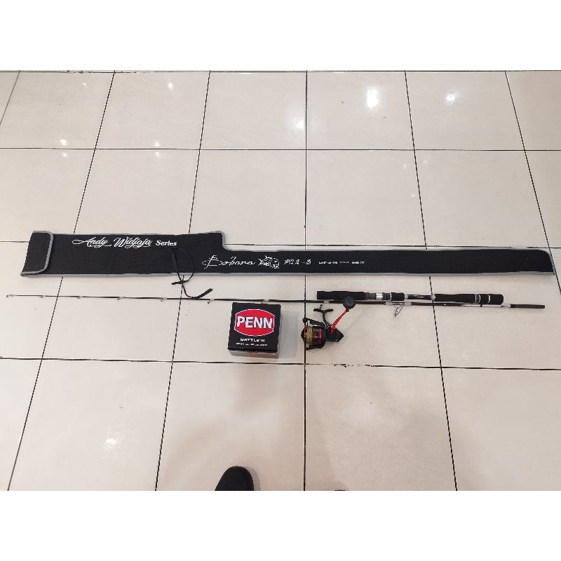 Joran Bobara Pe 2-3 + Reel Penn Battle 4000HS