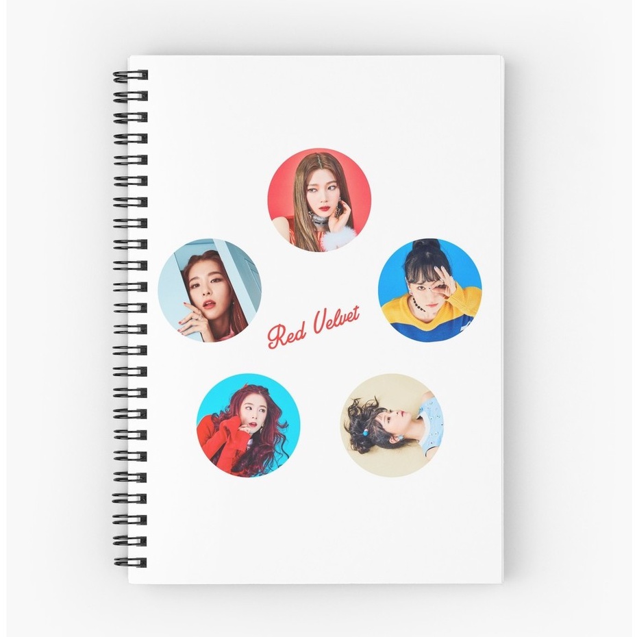 

Notebook RED VELVET K-Pop Bebas Custom