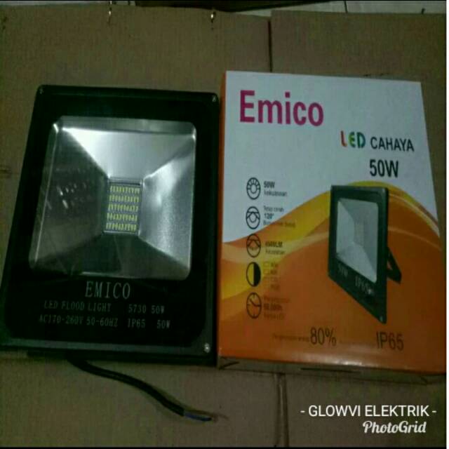 KAP SOROT LED 50 WATT atau LAMPU TEMBAK LED 50 WATT atau KAP HALOGEN LED 50 WATT