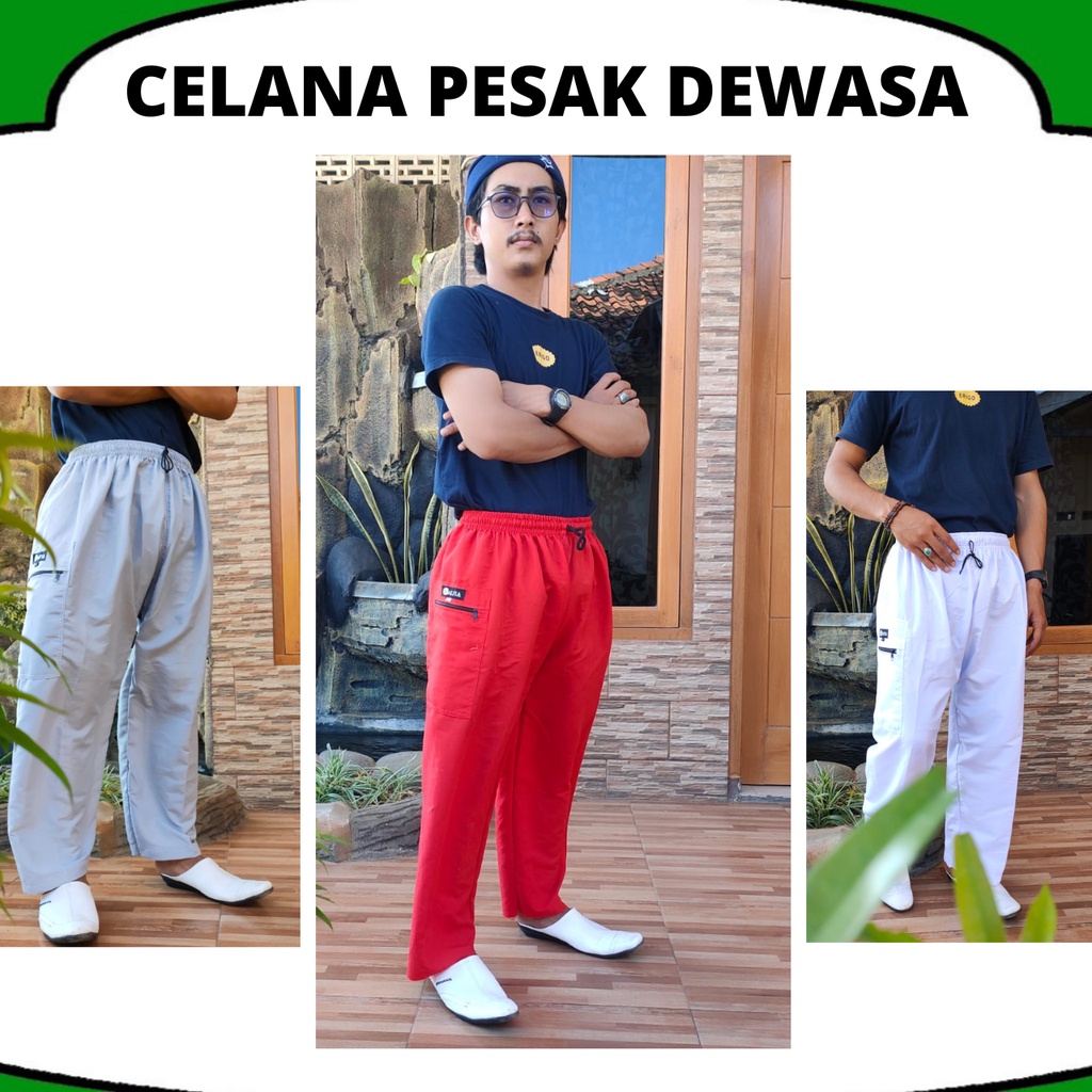 CELANA PANGSI DEWASA CELANA PANGSI SIRWAL SILAT CELANA PESAK CINGKRANG