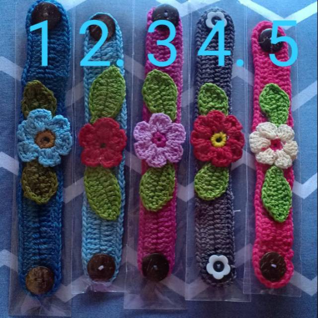 Konektor masker rajut / pengait masker rajut