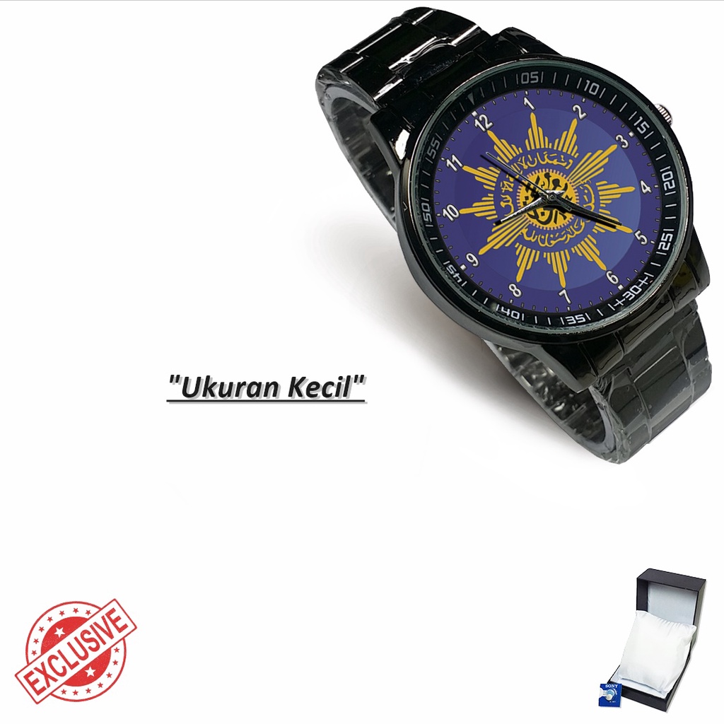 Jam Tangan Rantai Couple LOGO MUHAMMADIYAH - 1 (Mantul)