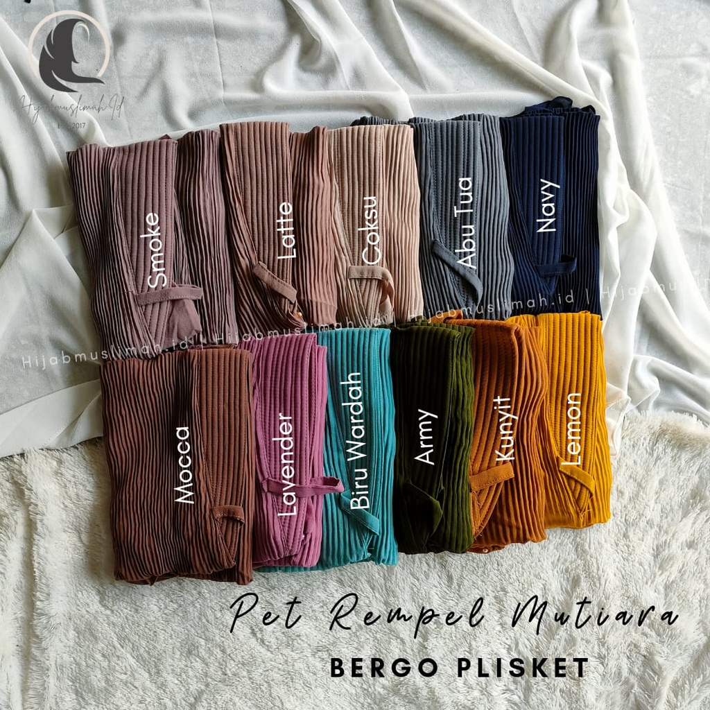 BERGO PLISKET PET REMPEL MUTIARA