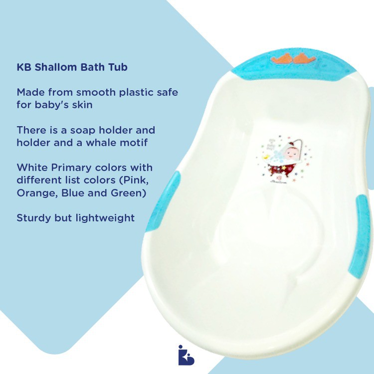 KB Shallom Bath Tub Small