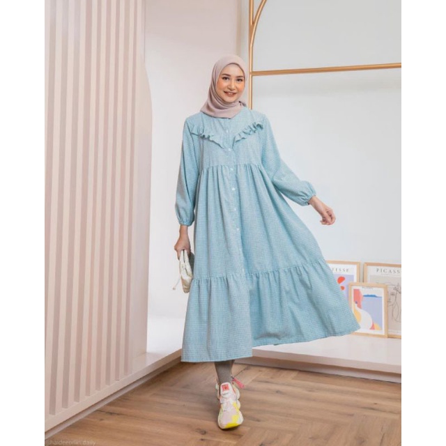 Hayya plaid ocean haideeorlin