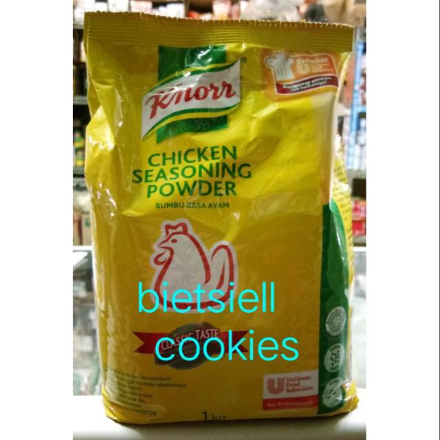 

knorr chicken seasoning powder 1 kg penyedap rasa