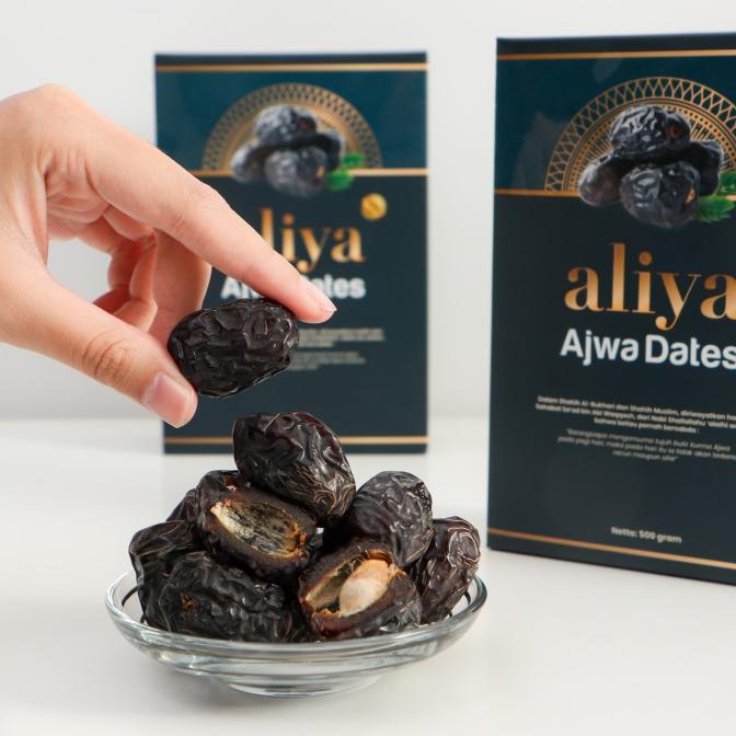 

] Kurma Ajwa | Kurma Nabi 500gr Asli 100% Original