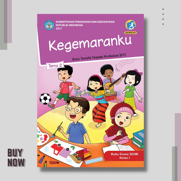 Buku Kelas 1 Tema 2 Kegemaranku