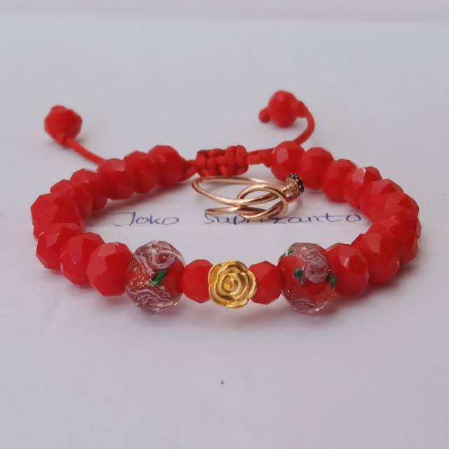 Gelang Mawar HongKong - Gelang Mawar Mini