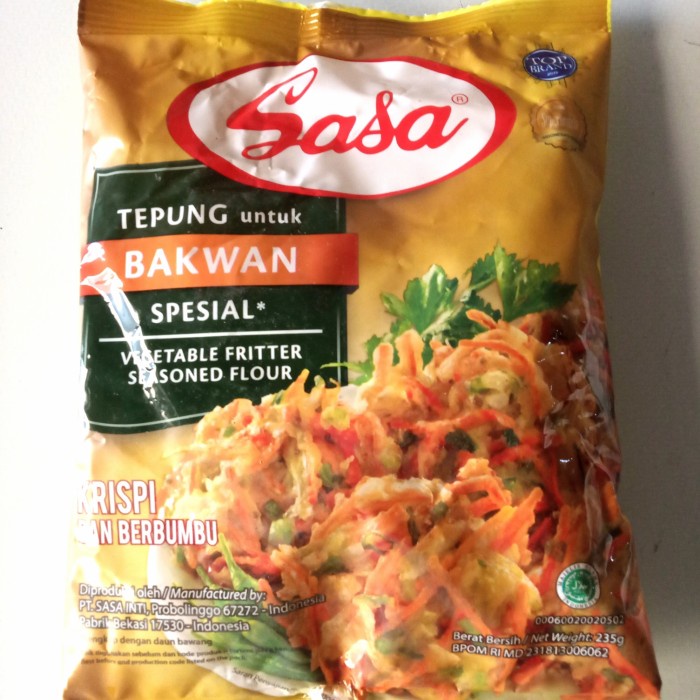 

MURAH TEPUNG SASA BAKWAN 235 gr