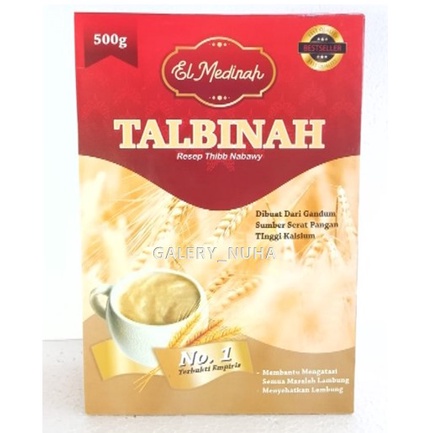 

Talbinah El Medinah Resep Thibb Nabawy 500gr | Dibuat Dari Tepung Gandum 100% Original