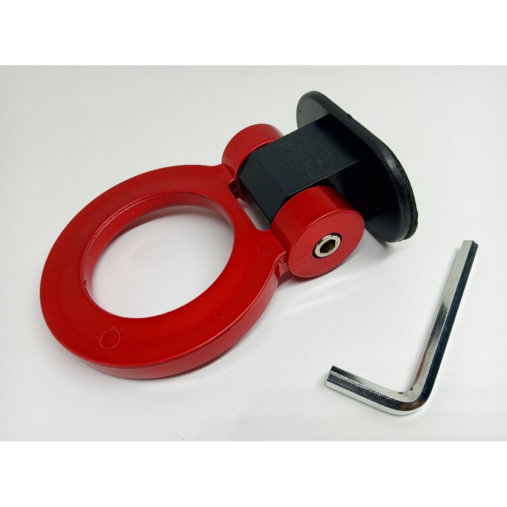 owing Tempel MERAH Model Bulat Towing Hook DUMMY Red Universal