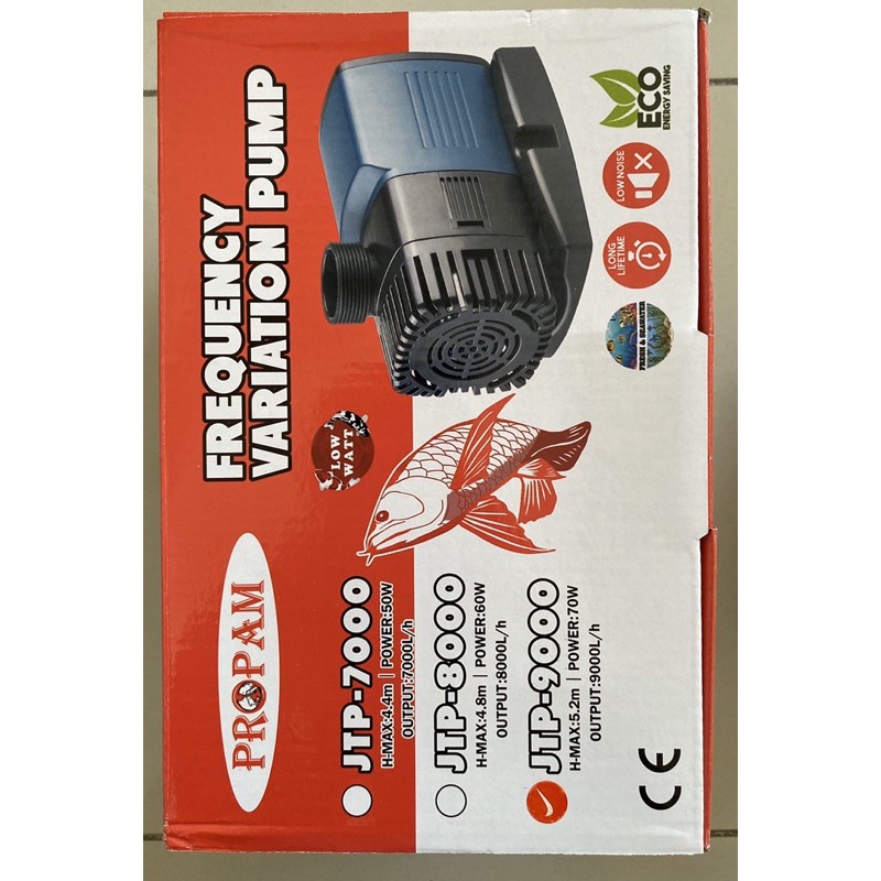 Sunsun JTP 9000 Propam Pompa Air Kolam Ikan dan Hidroponik