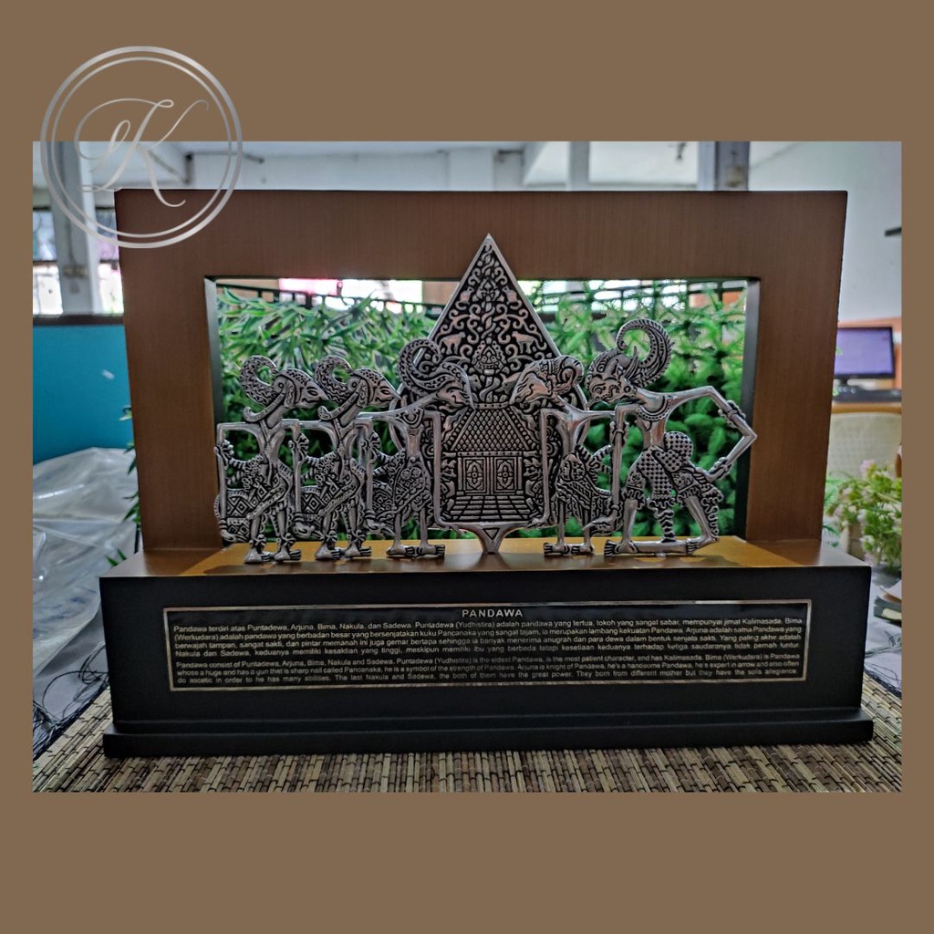 Pandawa Lima Custom Logo & Tulisan - Souvenir Eksklusif