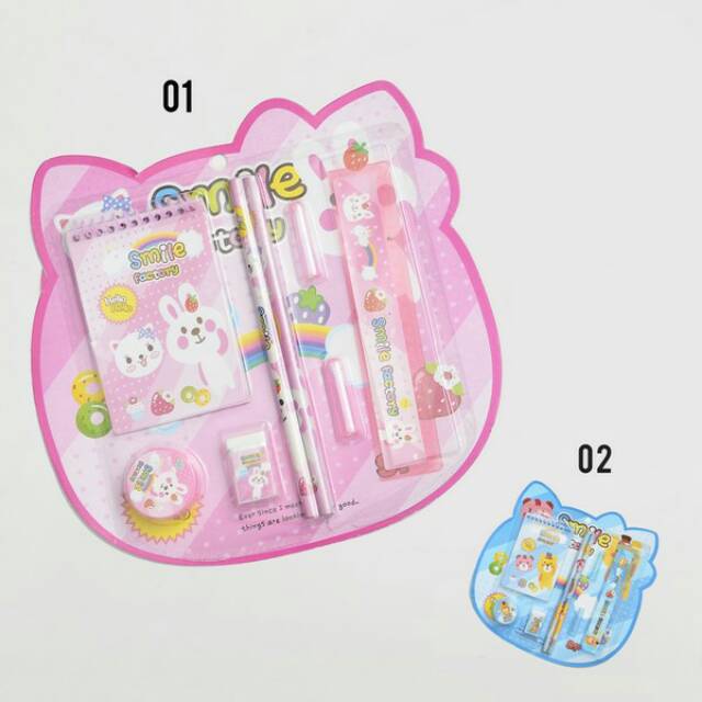 

Smile Factory Stationary Set Isi 8in1 LKC1066
