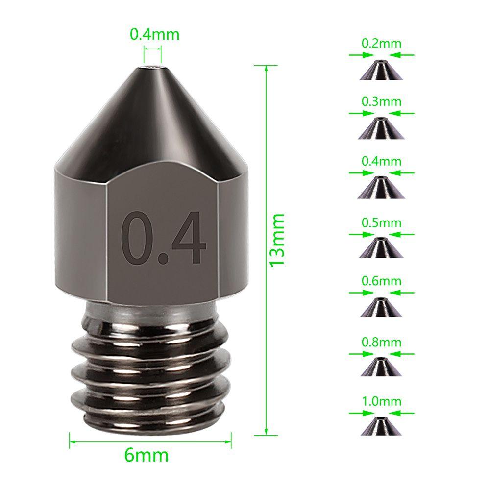 Nozzle Atas Aksesoris Printer 3D Tahan Lama Part Printer 3D MK8