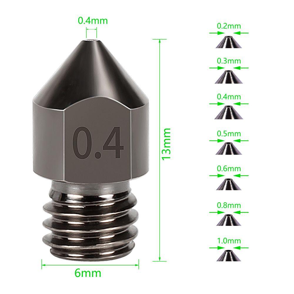 Nozzle Atas Aksesoris Printer 3D Tahan Lama Part Printer 3D MK8