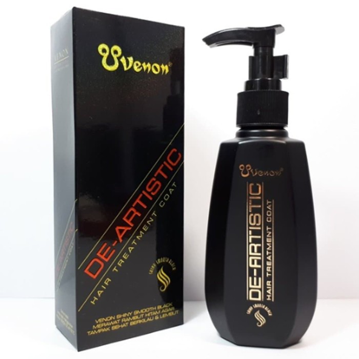 VENON De Artistic Hair Treament Coat 160ML (hitam)