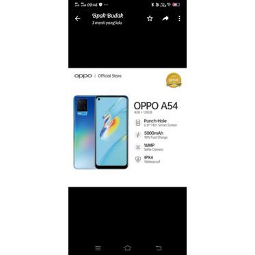 OPPO  a54  4/64 GB