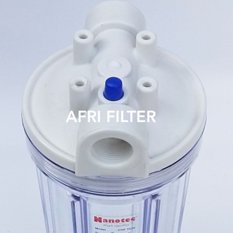 Paket Filter Air Zat Berbesi (Clear 10&quot; drat 3/4&quot; - SP)