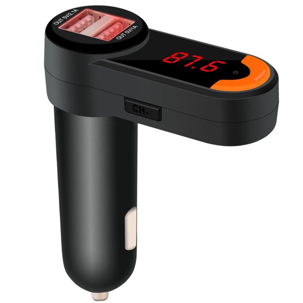 BC10 Bluetooth Car Charger FM Transmitter Hands free Auto USB Adapter
