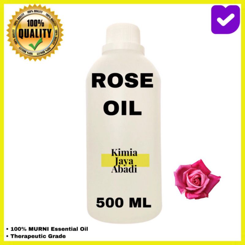 Rose Essential Oil / Minyak Atsiri Bunga Mawar 500 ML ASLI