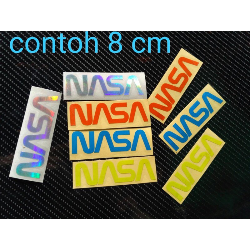 Sticker nasa stiker cutting viral stiker motor