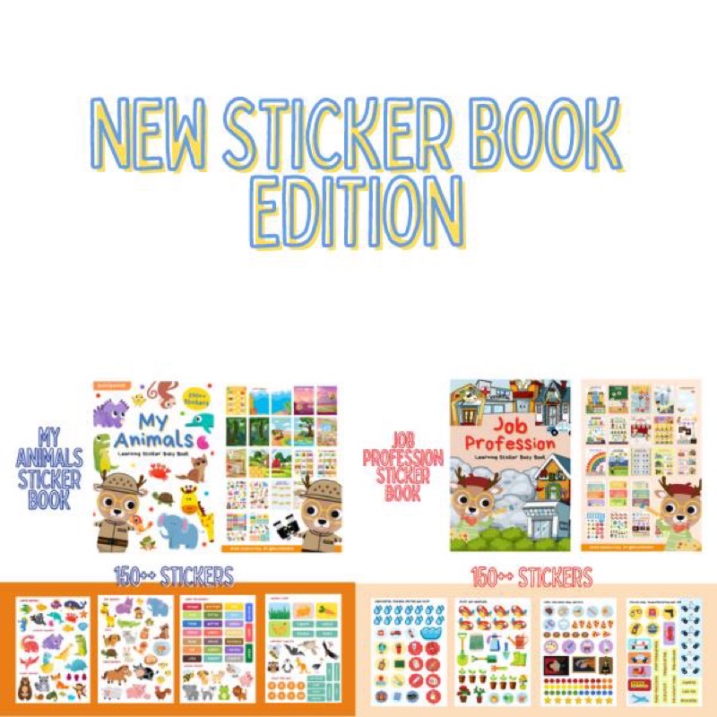 

BUNDLE 6 BUKU STIKER ANAK