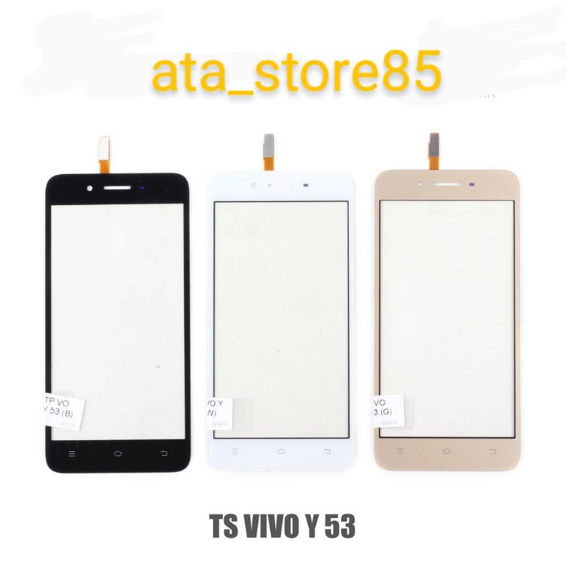 Touchscreen TS TC Kaca Depan Vivo Y53 Y 53