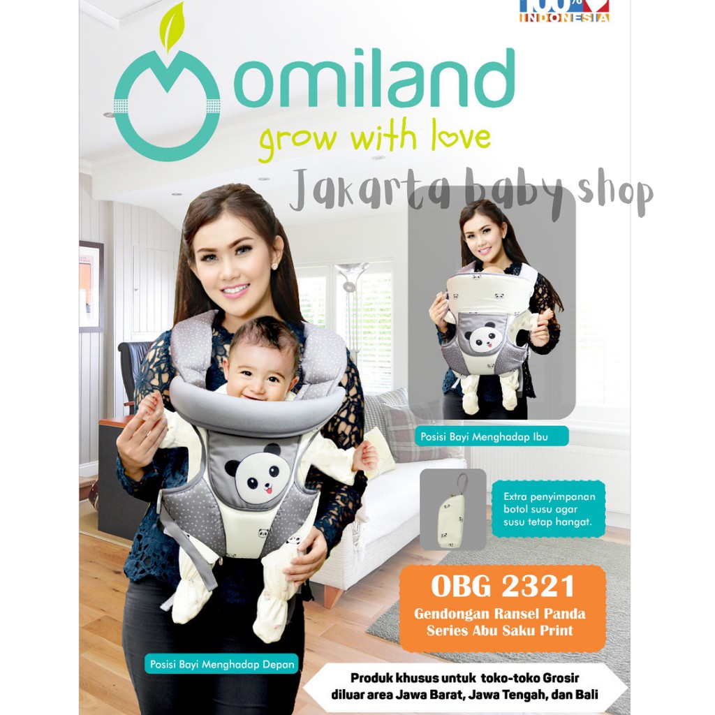 OMILAND GENDONGAN RANSEL PANDA SERIES OMILAND OBG2321