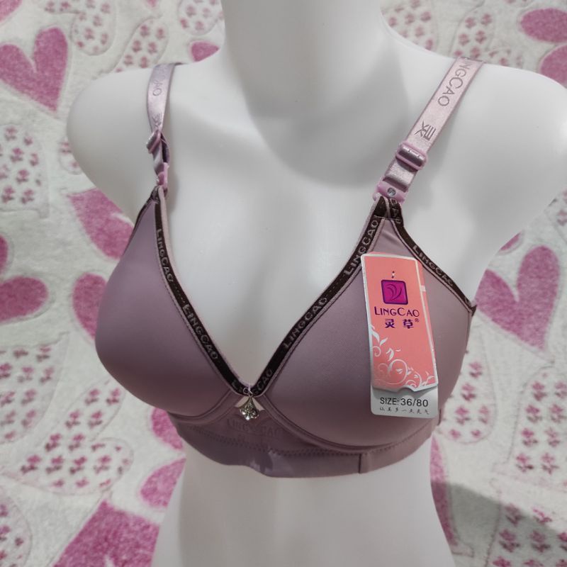 BRA LINGCAO B555 | A555 BRA LINGCAO BUSA TANPA KAWAT KAIT 3 TYPE CUP B